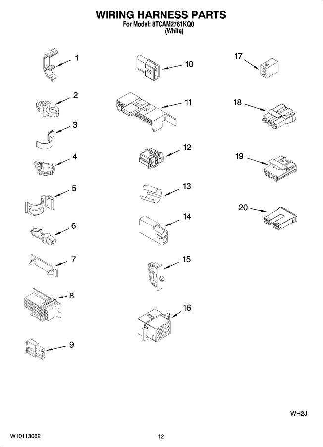 Diagram for 8TCAM2761KQ0