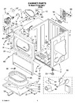 Diagram for 02 - Cabinet Parts