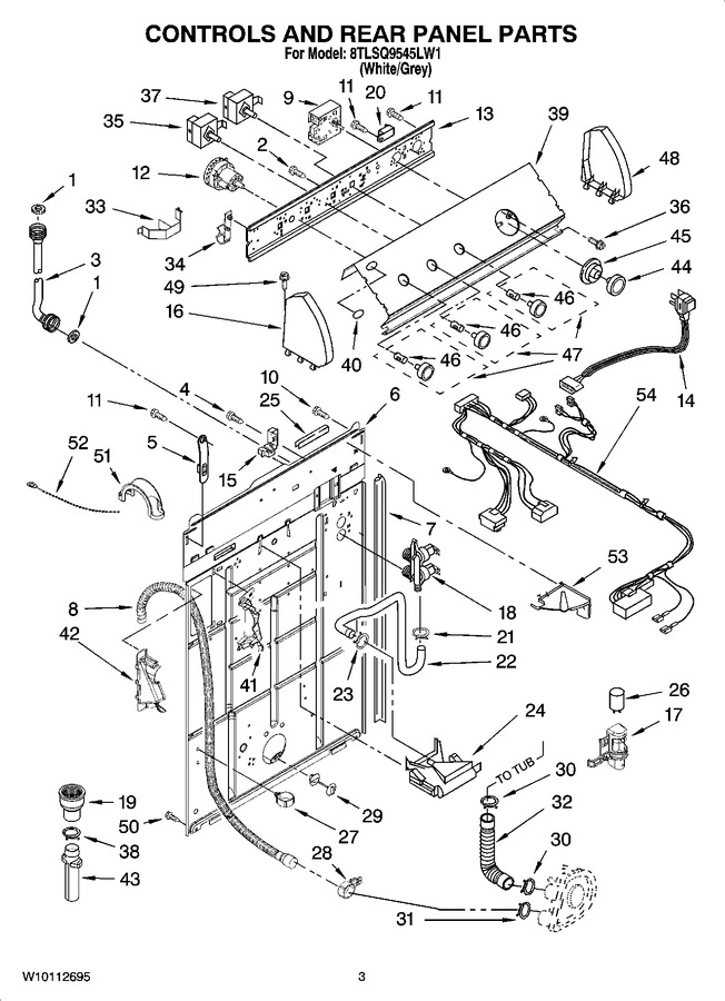 Diagram for 8TLSQ9545LW1