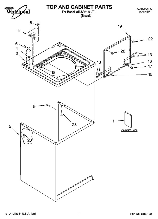 Diagram for 8TLSR6132LT0