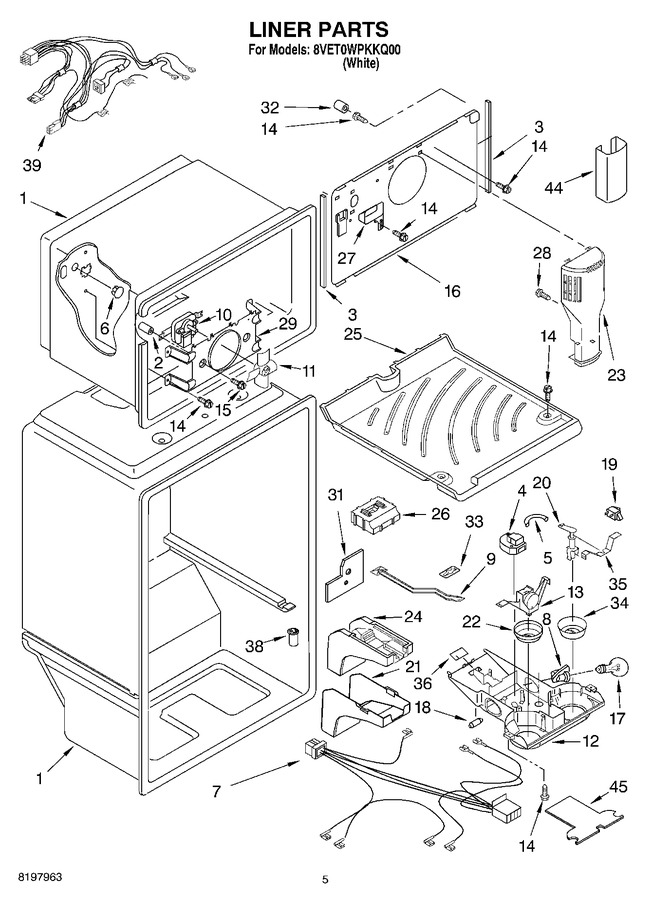 Diagram for 8VET0WPKKQ00