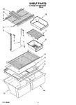 Diagram for 05 - Shelf Parts, Optional Parts