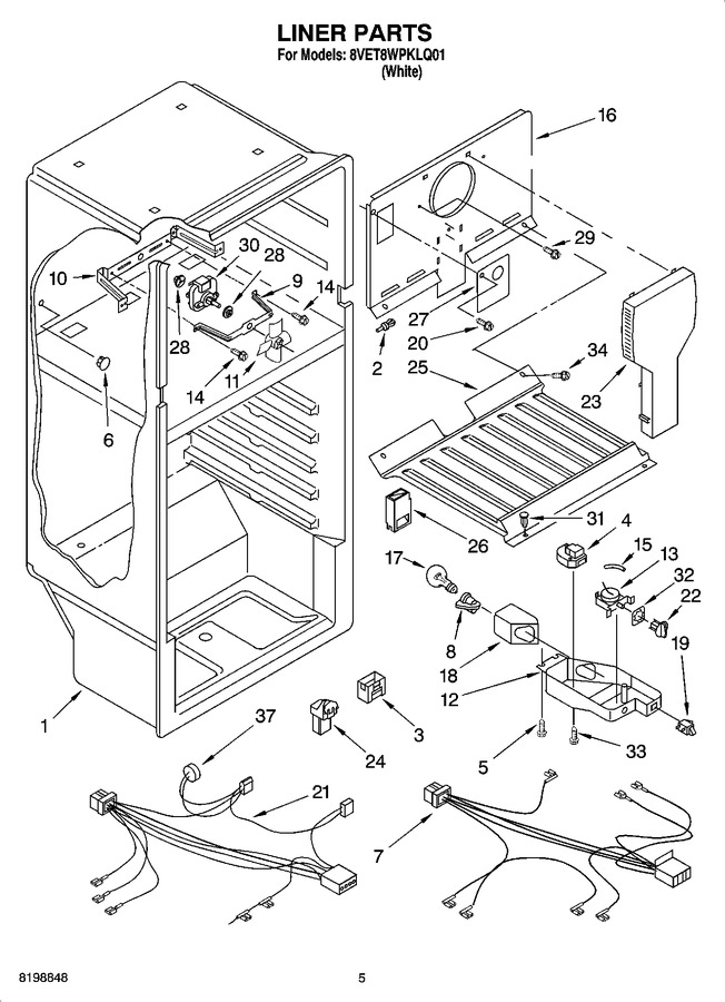 Diagram for 8VET8WPKLQ01