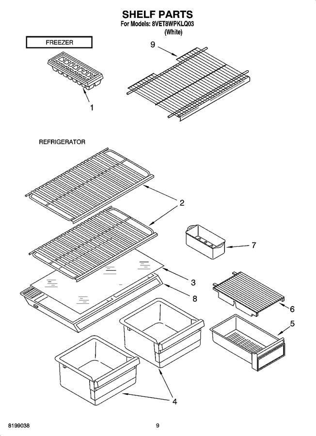 Diagram for 8VET8WPKLQ03