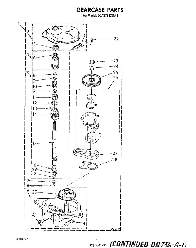 Diagram for 9CA2781XSW1