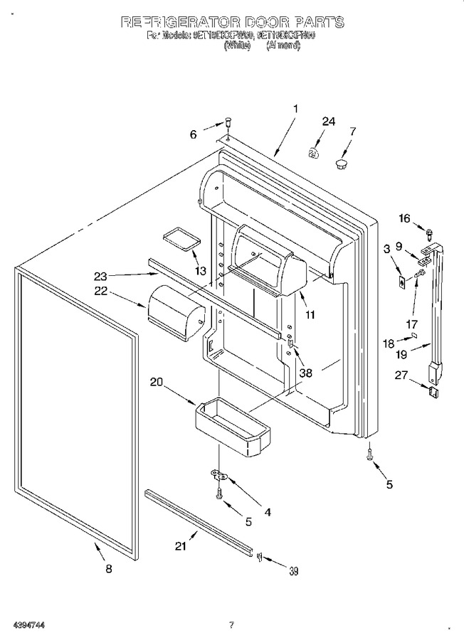 Diagram for 9ET19DKXFW00