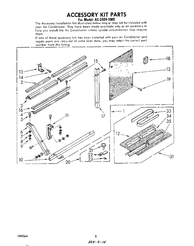 Diagram for AC2504XM0