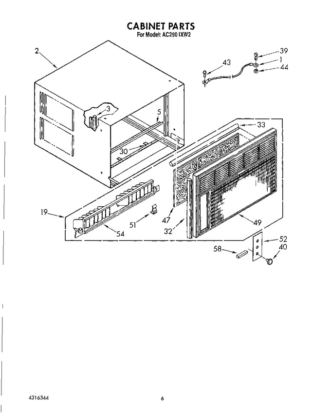 Diagram for AC2904XW2