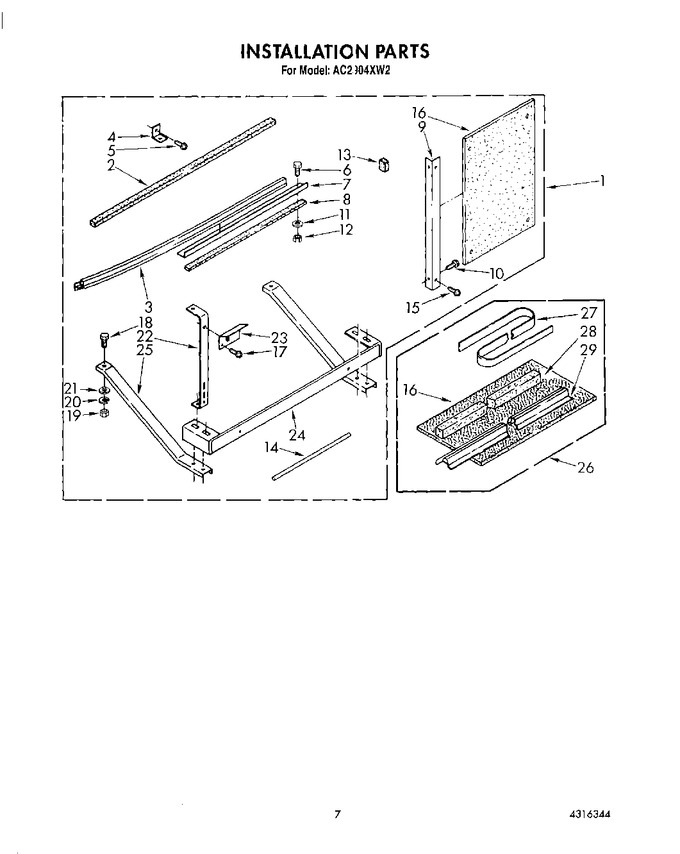 Diagram for AC2904XW2