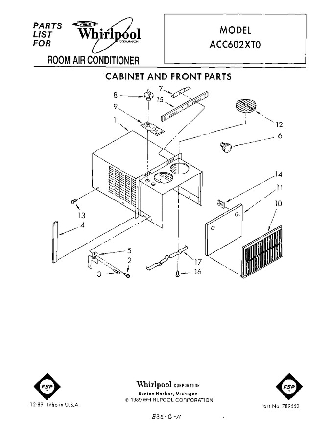 Diagram for ACC602XT0