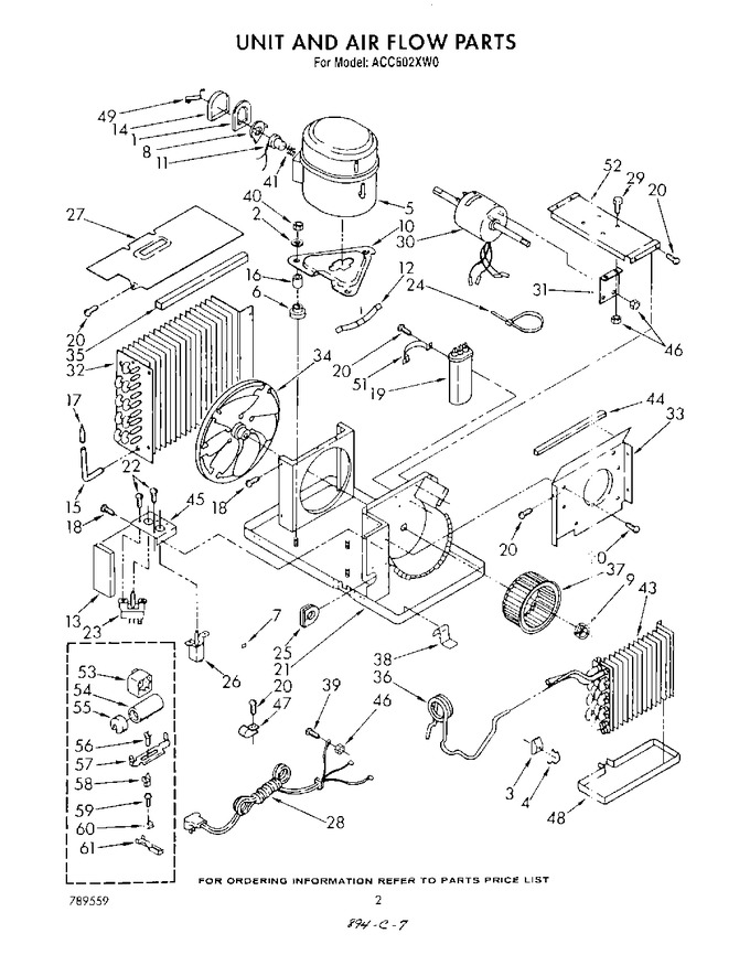 Diagram for ACC602XW0