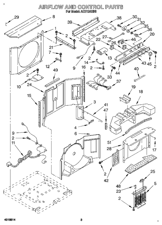 Diagram for ACE124XD0