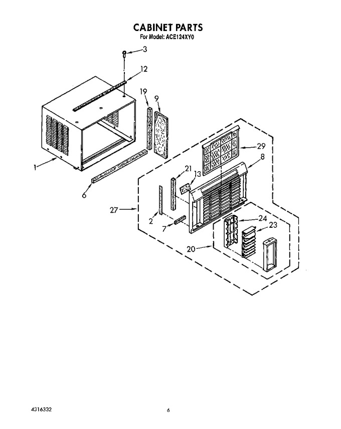 Diagram for ACE124XY0