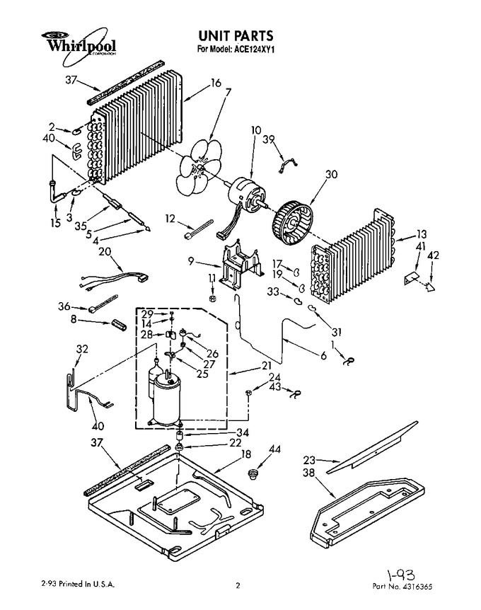 Diagram for ACE124XY1