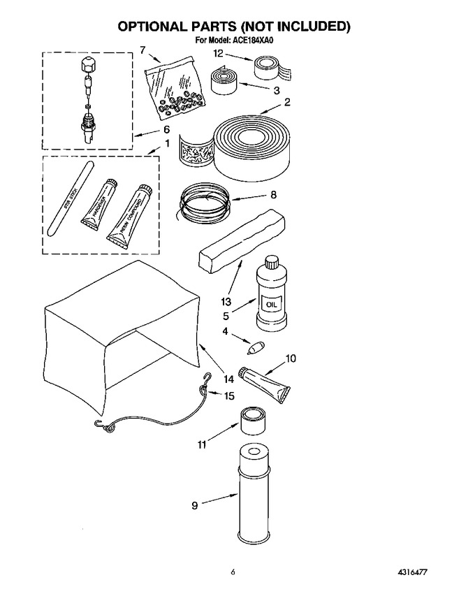 Diagram for ACE184XA0