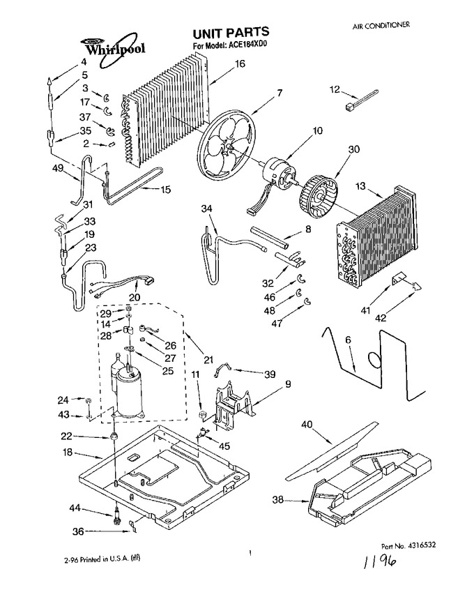 Diagram for ACE184XD0