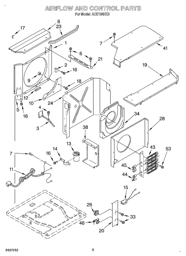 Diagram for ACE184XK0