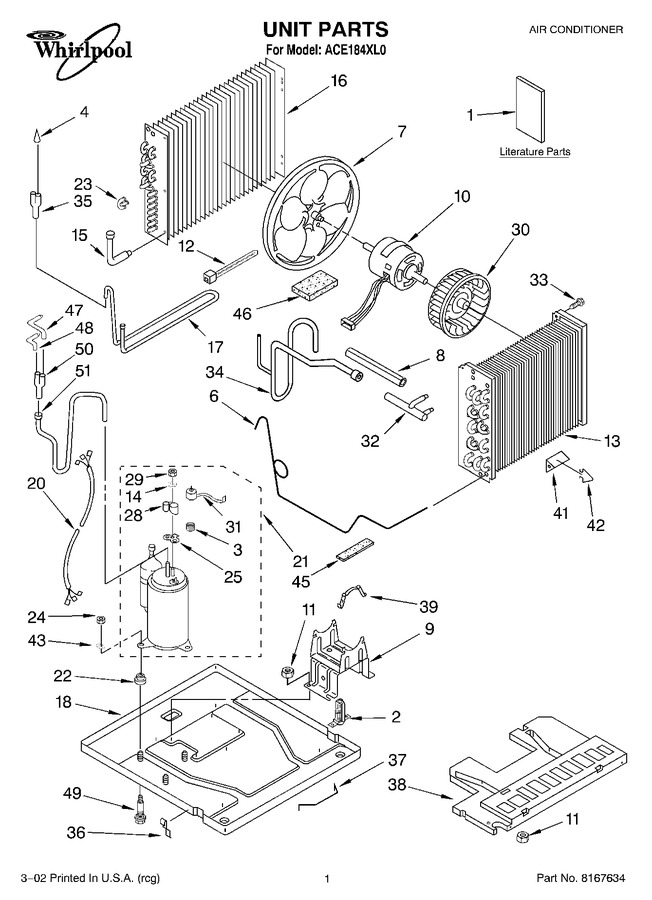Diagram for ACE184XL0