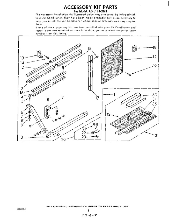 Diagram for ACE184XM1