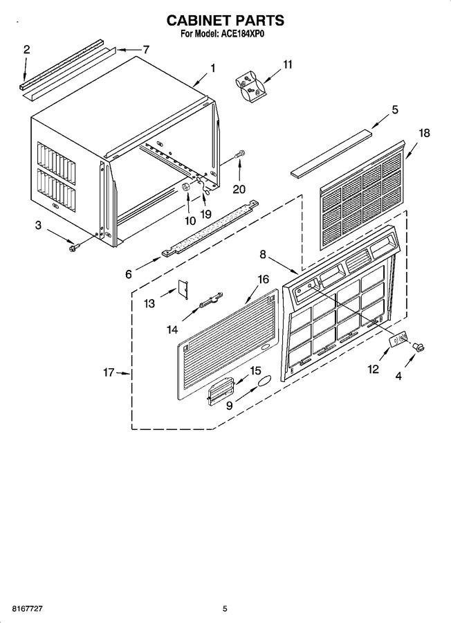 Diagram for ACE184XP0