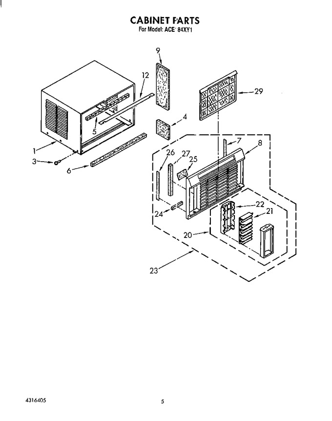 Diagram for ACE184XY1