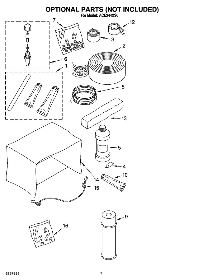 Diagram for ACE244XS0
