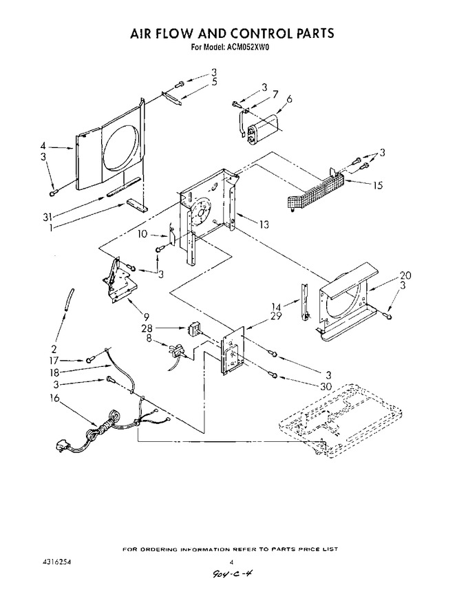 Diagram for ACM052XW0