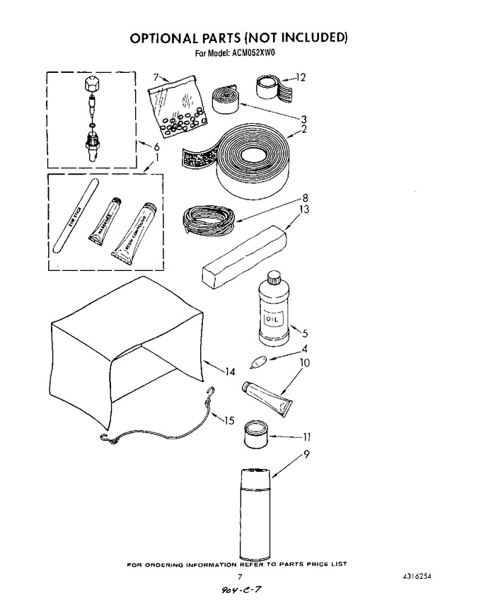 Diagram for ACM052XW0