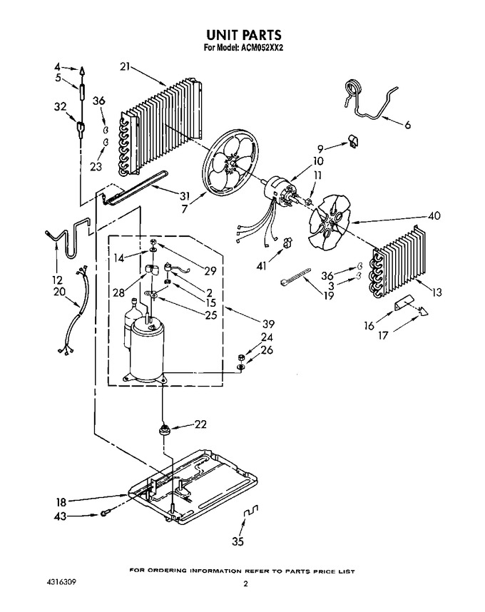 Diagram for ACM052XX2
