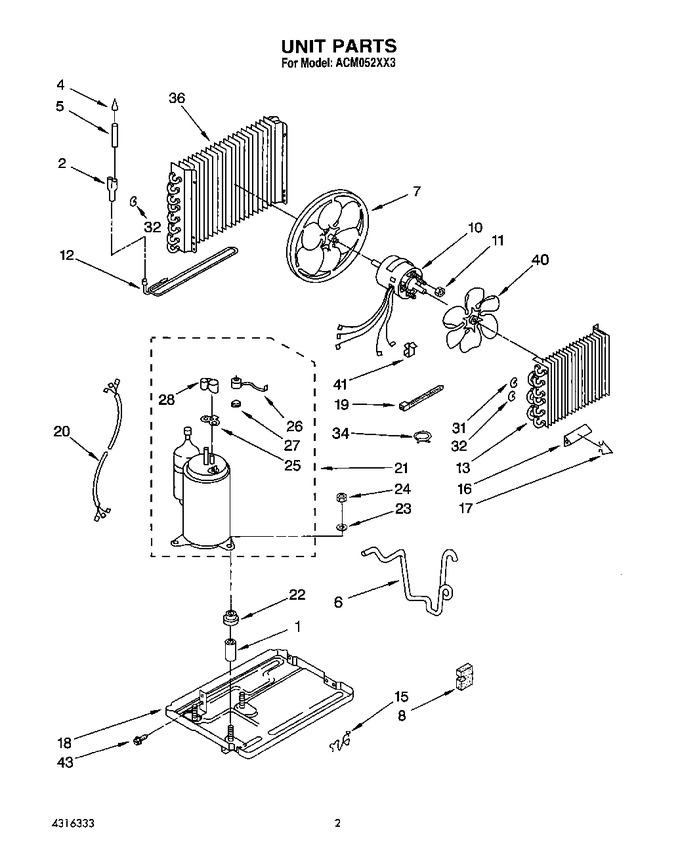 Diagram for ACM052XX3