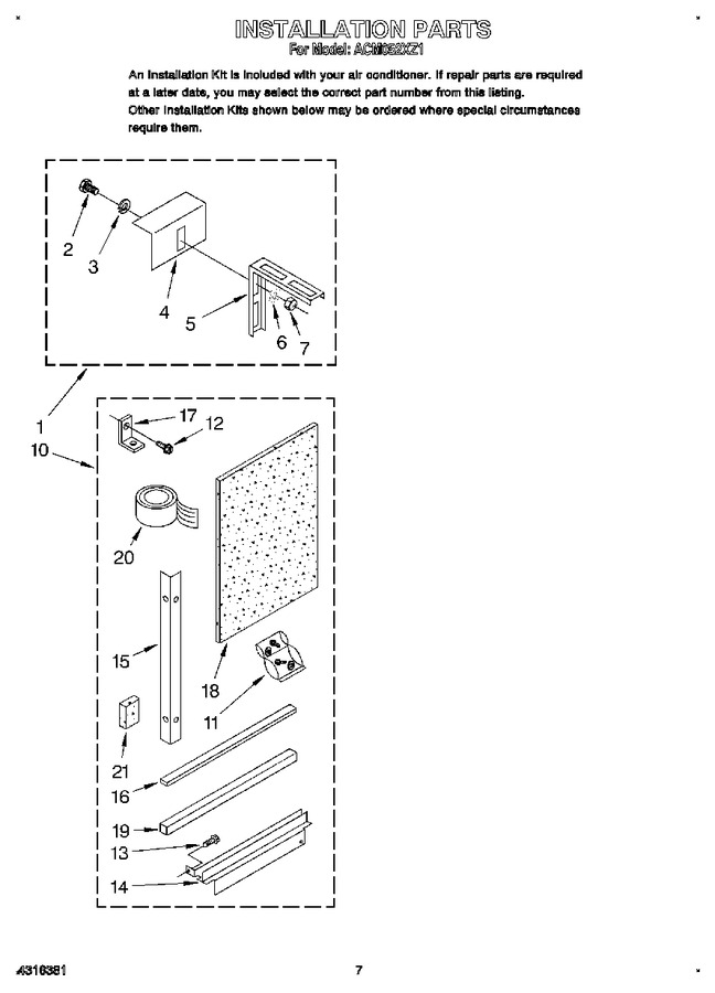 Diagram for ACQ052XZ1