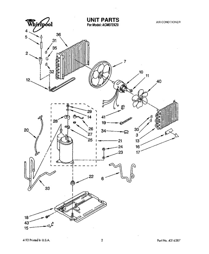 Diagram for ACM072XZ0