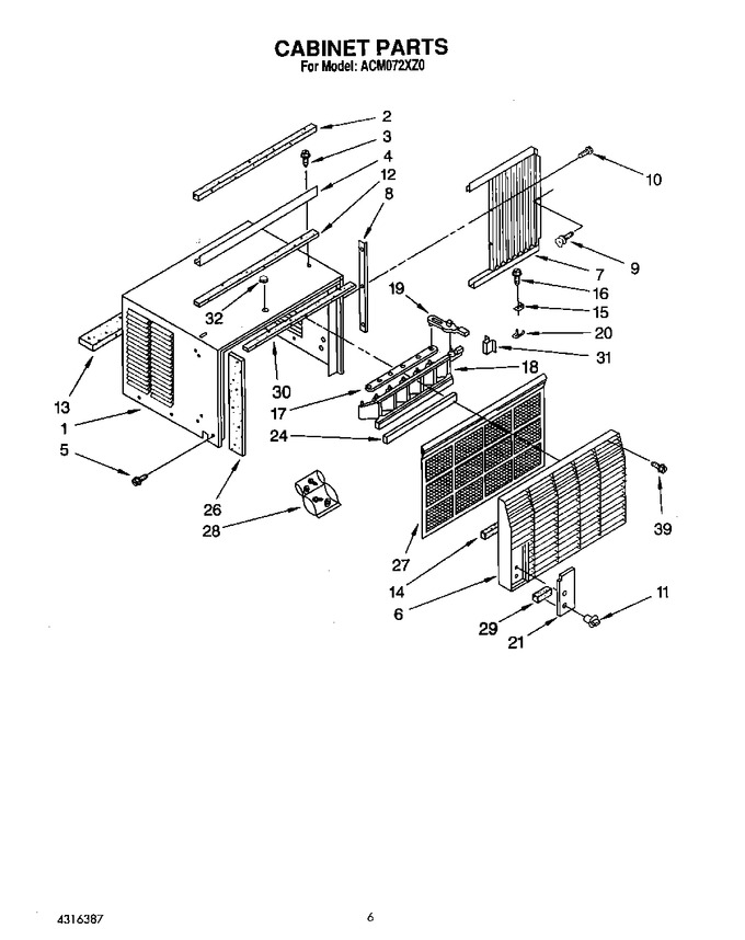 Diagram for ACM072XZ0