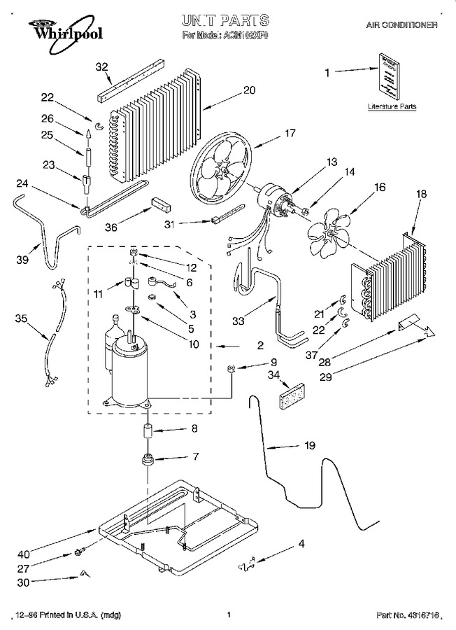 Diagram for ACM102XF0