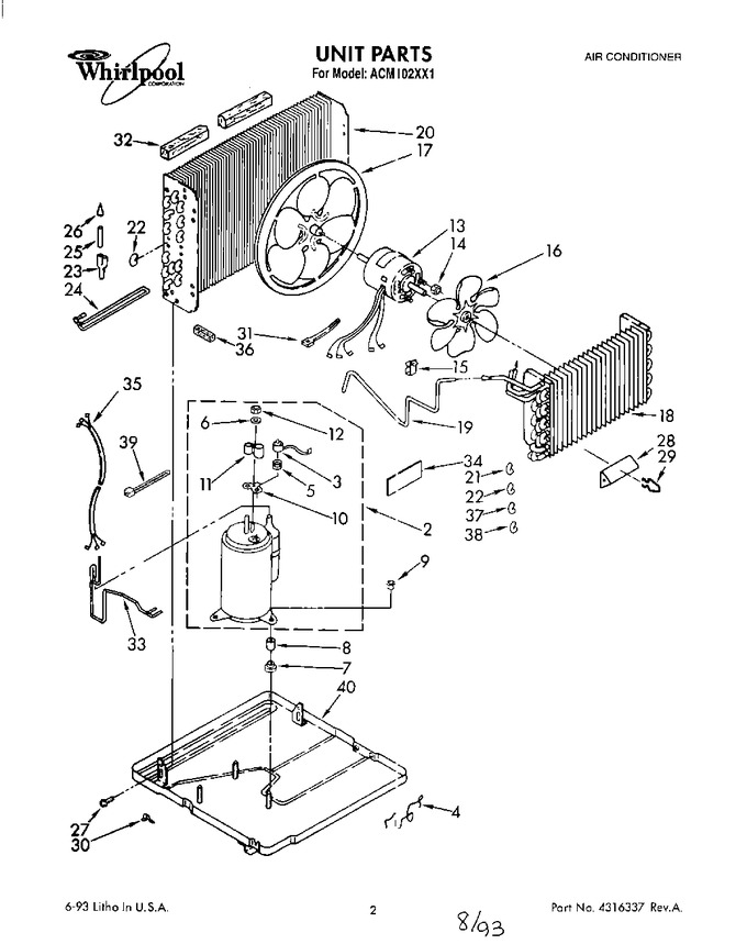 Diagram for ACM102XX1