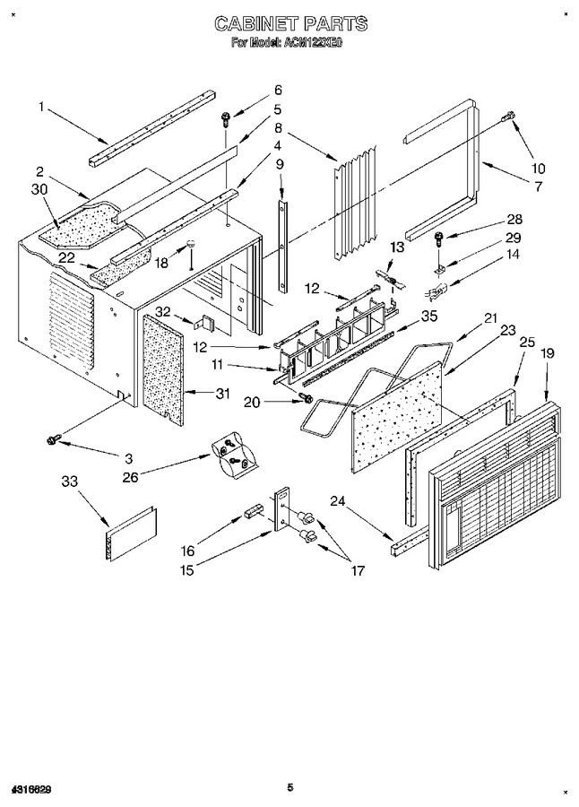Diagram for ACM122XE0