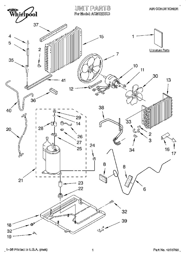 Diagram for ACM122XG0