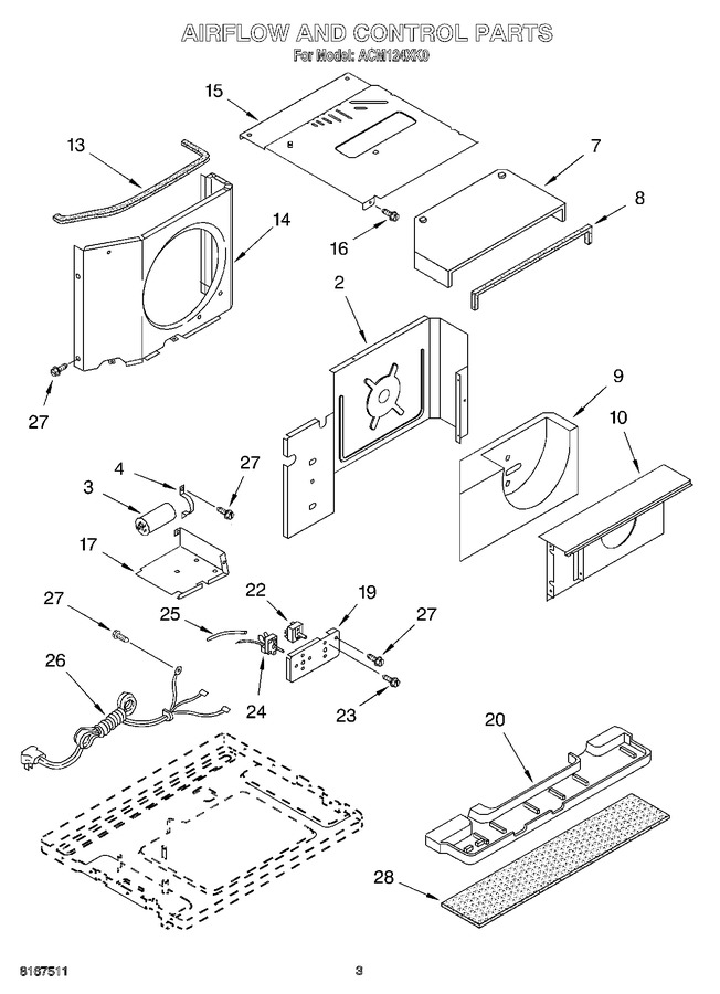 Diagram for ACM124XK0