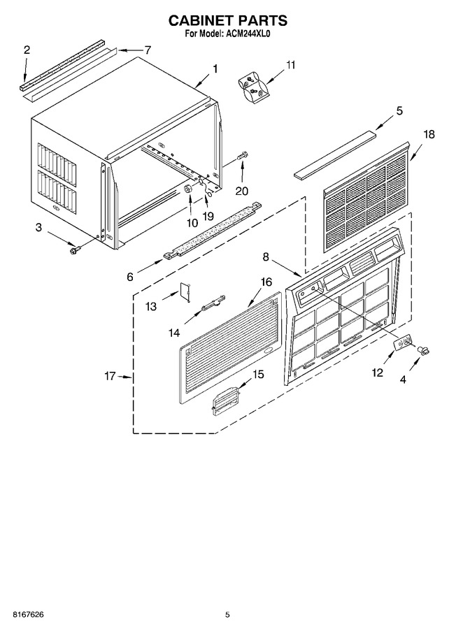 Diagram for ACM244XL0