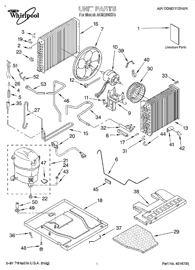 Diagram for ACM254XF0