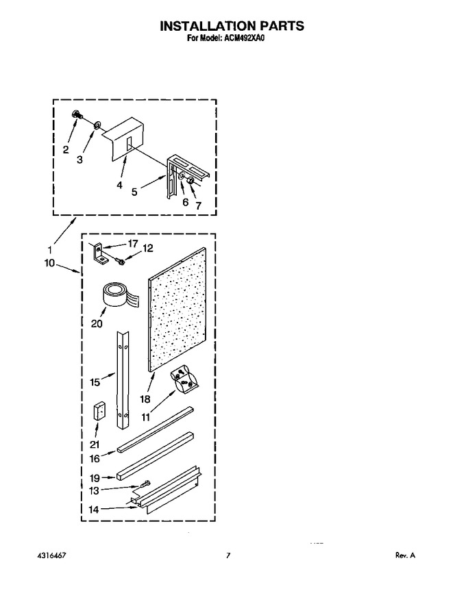 Diagram for ACM492XA0