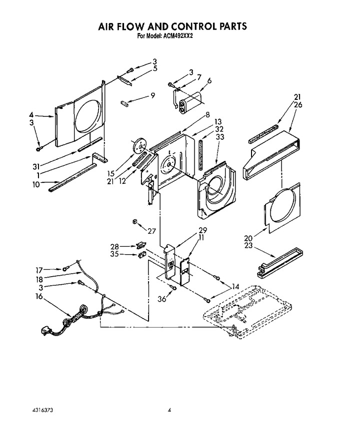 Diagram for ACM492XX2