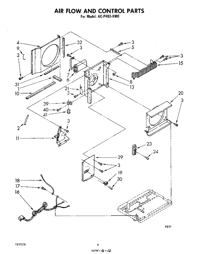 Diagram for ACP492XM0