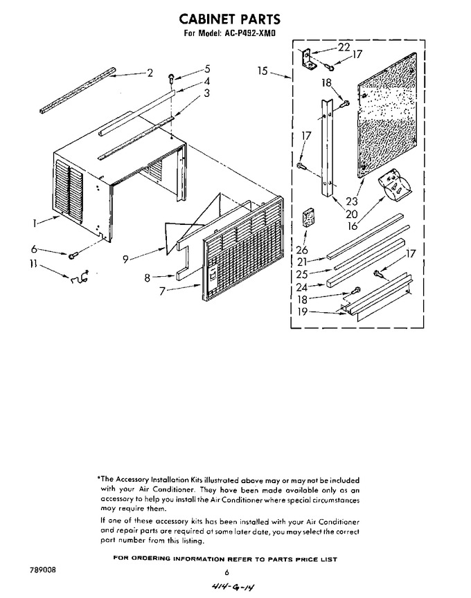 Diagram for ACP492XM0