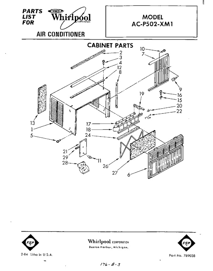 Diagram for ACP502XM1