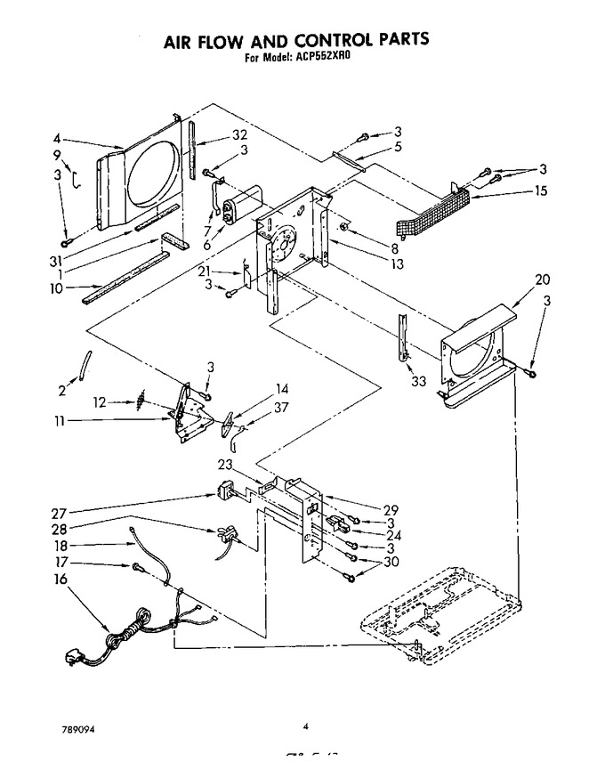Diagram for ACP552XR0