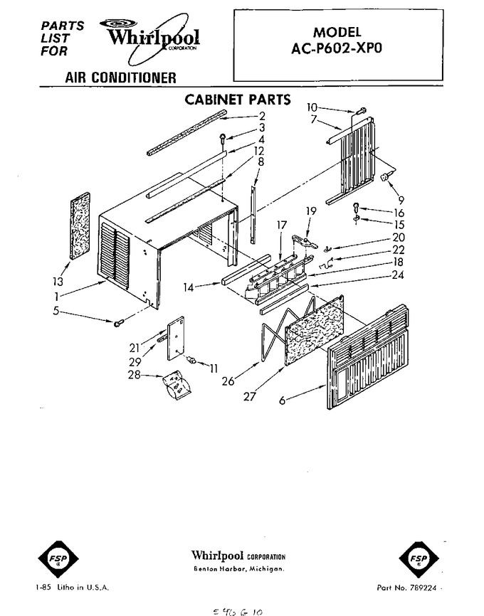 Diagram for ACP602XP0