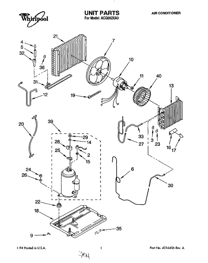 Diagram for ACQ052XA0
