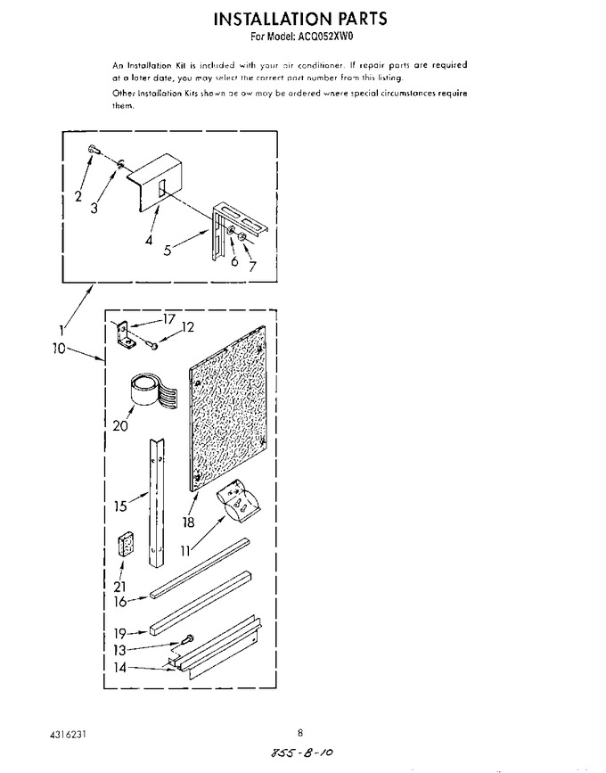 Diagram for ACQ052XW0