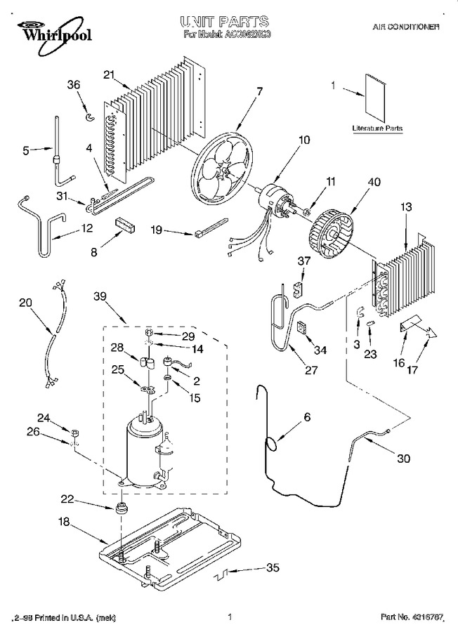 Diagram for ACQ062XG0